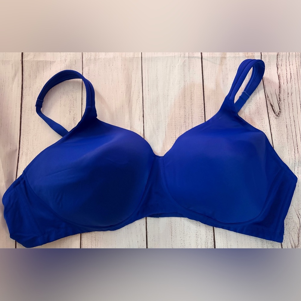 Leading Lady Vibrant Blue Full Coverage Bra